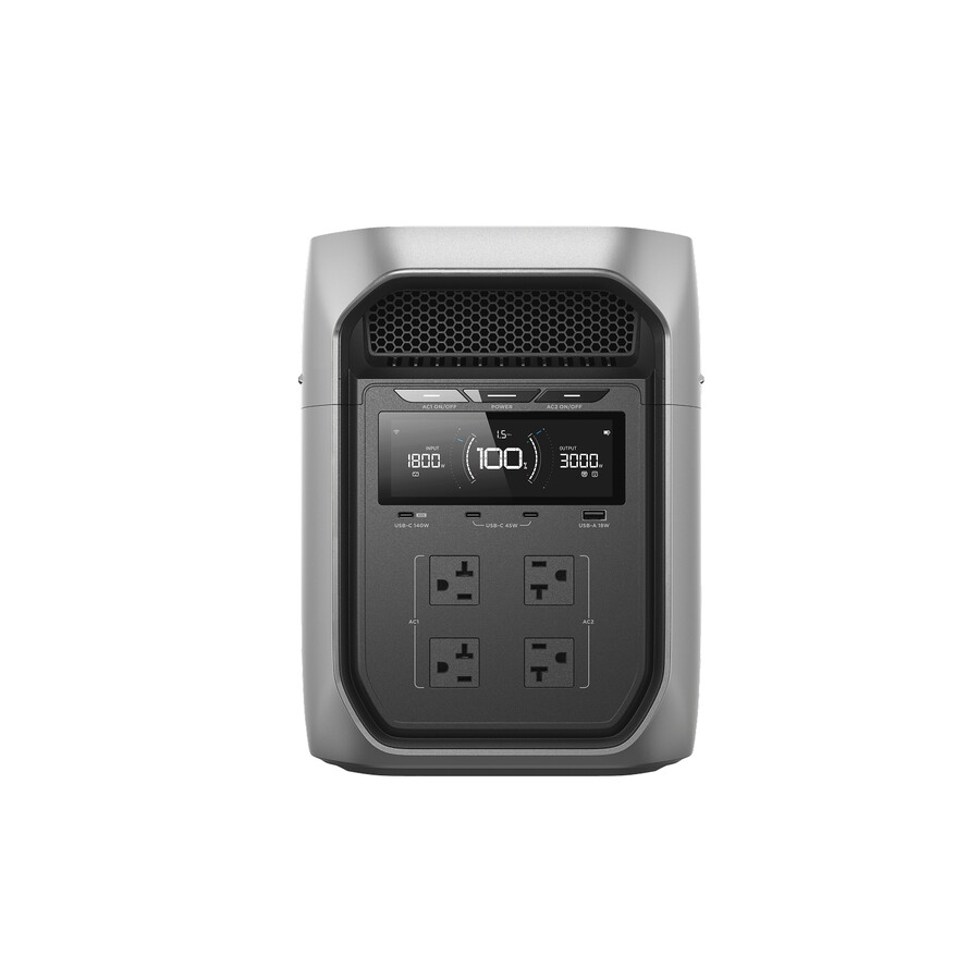 ecoflow delta 3 max plus 2048wh 500w solar panel