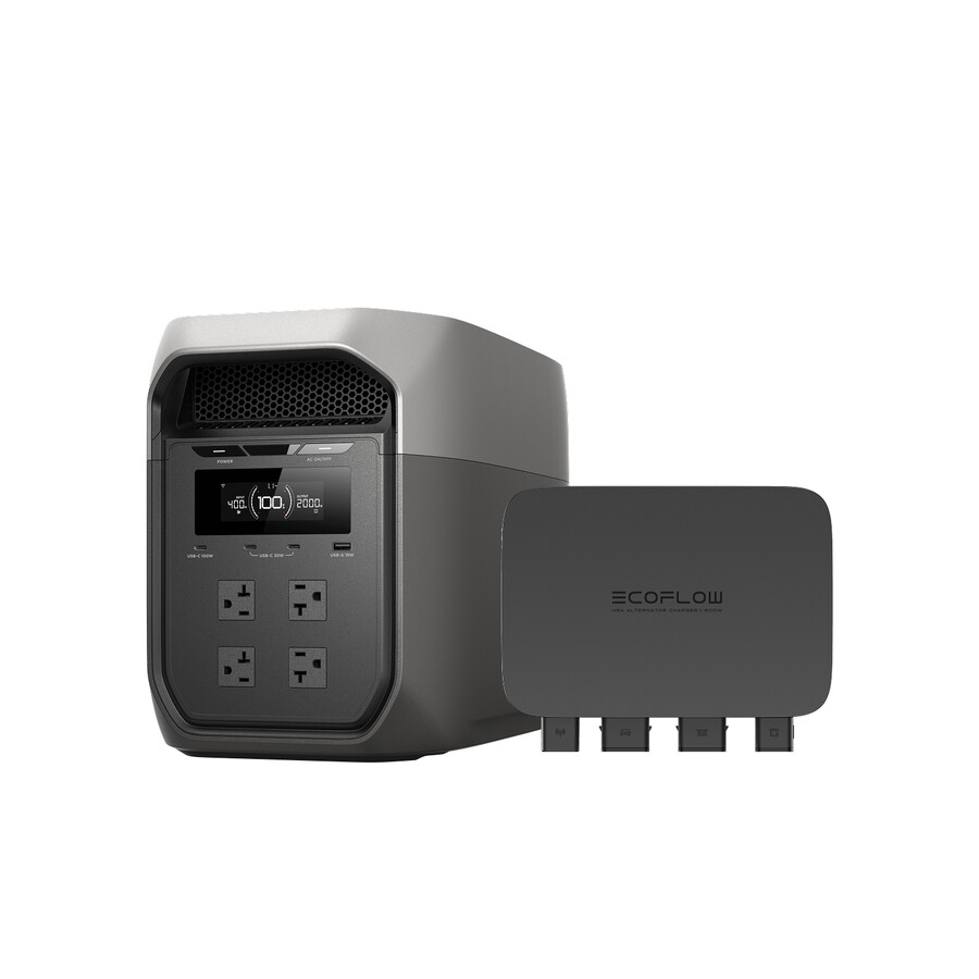 ecoflow delta 3 max plus 2048wh 500w solar panel