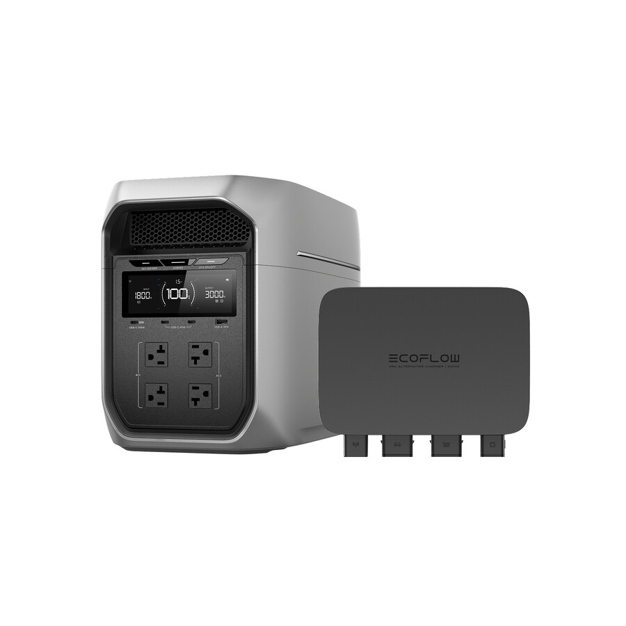 ecoflow delta 3 max plus 2048wh 500w solar panel