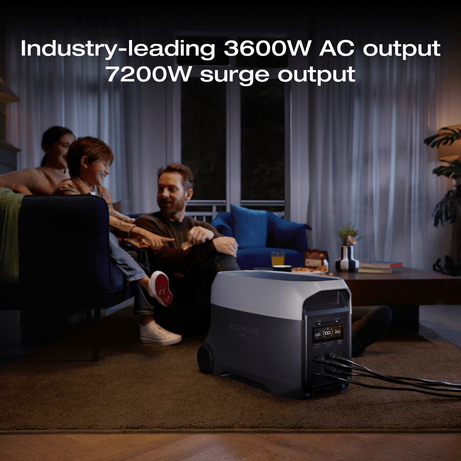 ecoflow delta 3 ultra series portable power station 3072wh