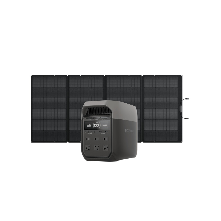 ecoflow 400w portable solar panel