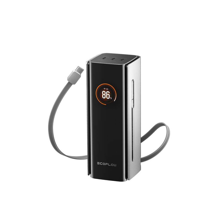 ecoflow rapid pro power bank20000mah 230w 100w built-in cable