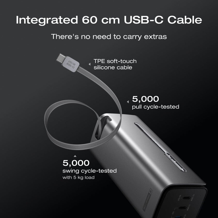 ecoflow rapid pro power bank20000mah 230w 100w built-in cable