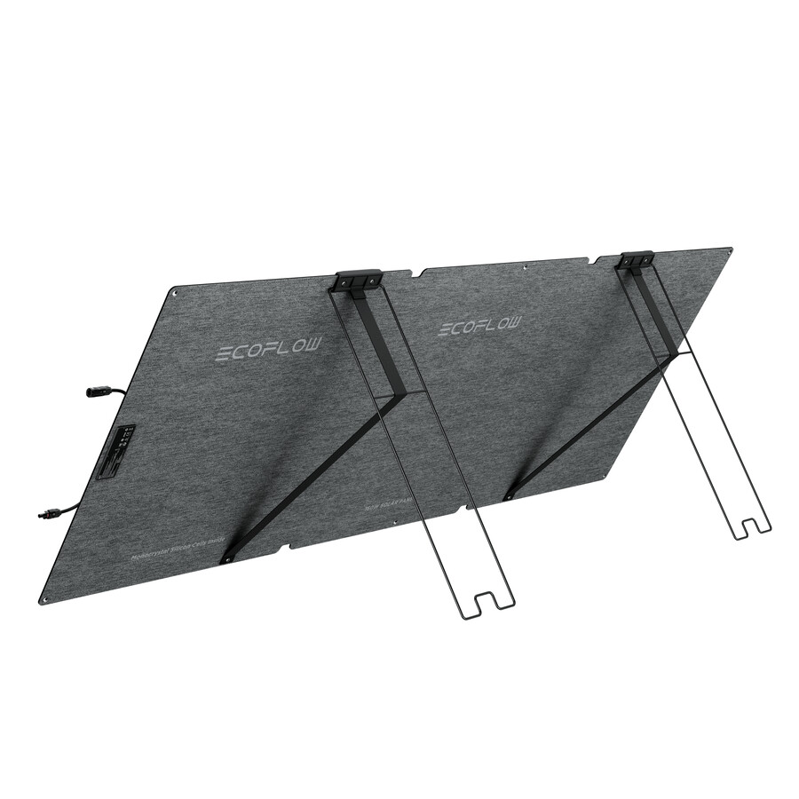 ecoflow nextgen 160w portable solar panel bundle