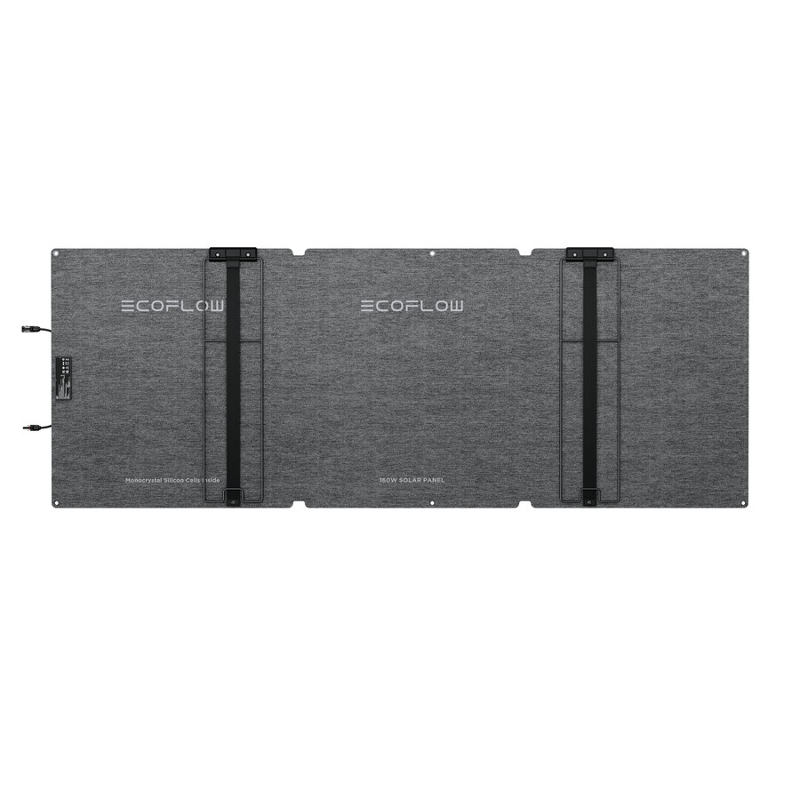 ecoflow nextgen 160w portable solar panel bundle